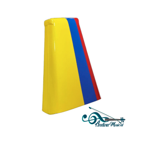 CAMPANA DE MANO MEDIANA PINTADA LEG