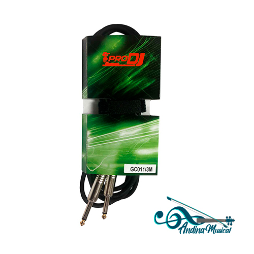 CABLE PRO DJ GC011 DE 3 MTS