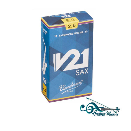 CAÑA VANDOREN V21 SR8125 No. 2.5 SAXO ALTO
