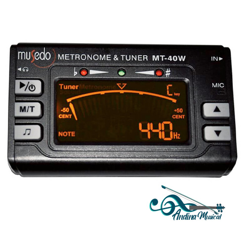 METRONOMO AFINADOR MUSEDO NT-40W