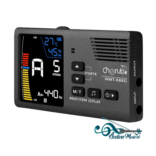 METRONOMO AFINADOR CHERUB WMT-565C