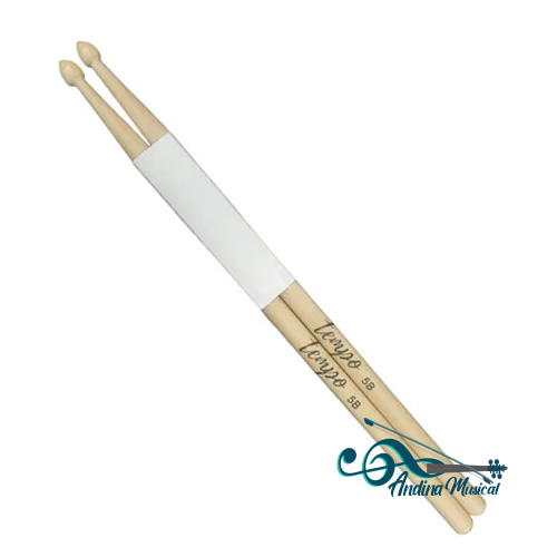 BAQUETA TEMPO PUNTA DE MADERA  5B