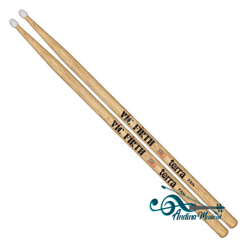 BAQUETAS VIC FIRTH TERRA PUNTA DE NYLON 7A