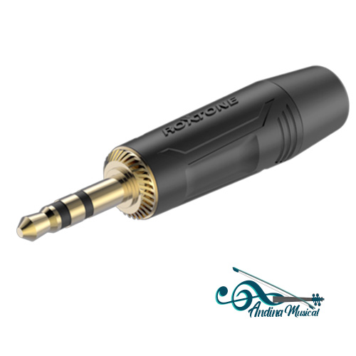 CONECTOR PLUG 3.5 STEREO RMJ3P-BG