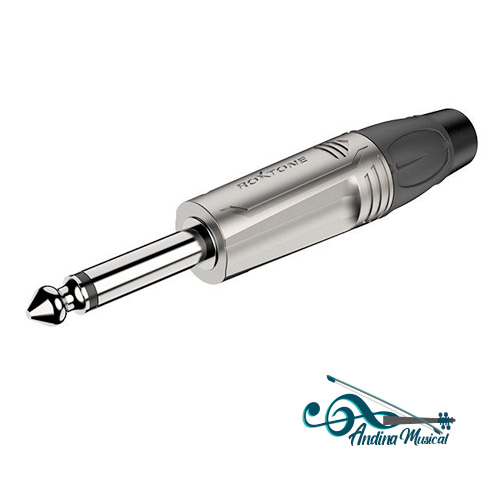CONECTOR  PLUG 1/4 MONO CON RESORTE RJ2RPP-NN "L"
