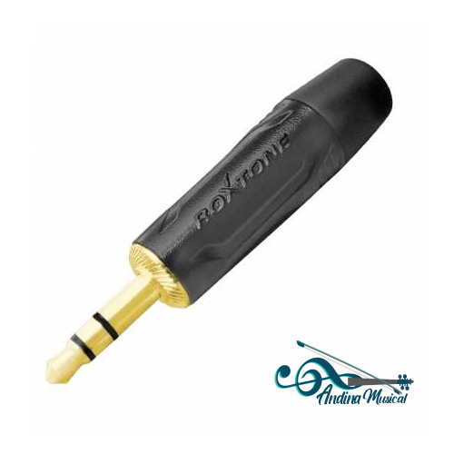 CONECTOR RMJ3RPP-BG PLUG DE 3.5 EN L DORADO