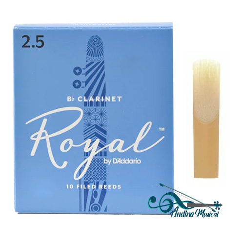 CAÑA PARA CLARINETE RICO ROYAL 2.5