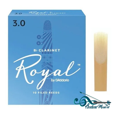 CAÑA PARA CLARINETE RICO ROYAL 3.0