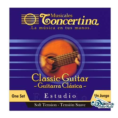 ENCORDADO CONCERTINA ESTUDIO BAJOS DORADOS