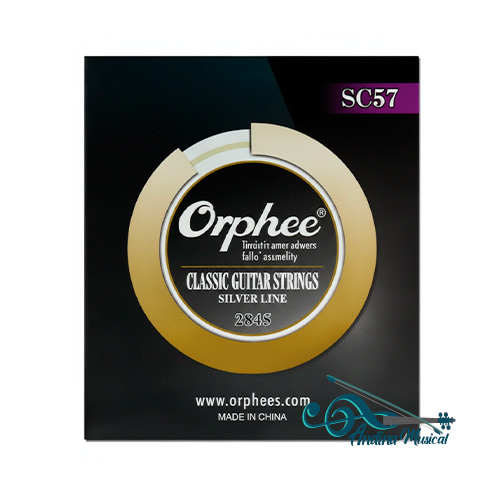 ENCORDADO ORPHEE SC57 EN NYLON  TENSION ALTA PARA GUITARRA CLASICA