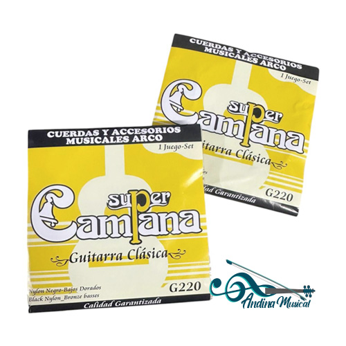 ENCORDADO CAMPANA NYLON DORADO G 220