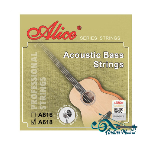 ENCORDADO ALICE A618L PARA BAJO ACUSTICO 4 CUERDAS