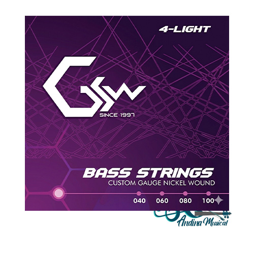 ENCORDADO PARA BAJO 4 CUERDAS GSW-B40
