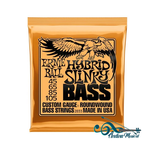 ENCORDADO PARA BAJO 4 CDS ERNIE BALL 2833 45-105