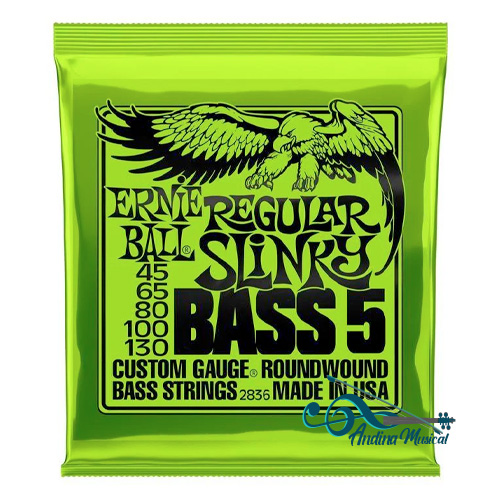 ENCORDADO PARA BAJO 5 CDS ERNIE BALL 2836 R SLIN NCKL 45-130