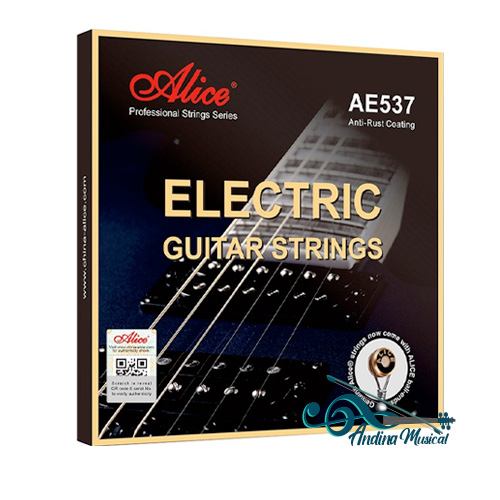ENCORDADO ALICE GUIT. ELECTRICA AE537-L