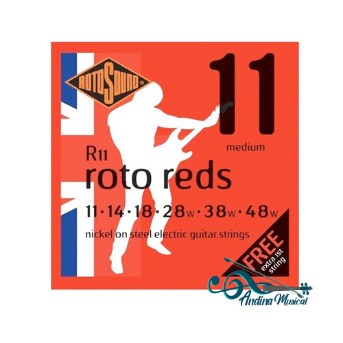 ENCORDADO ROTOSOUND NICKEL REDS G. ELECTRICA R11-F 11-48