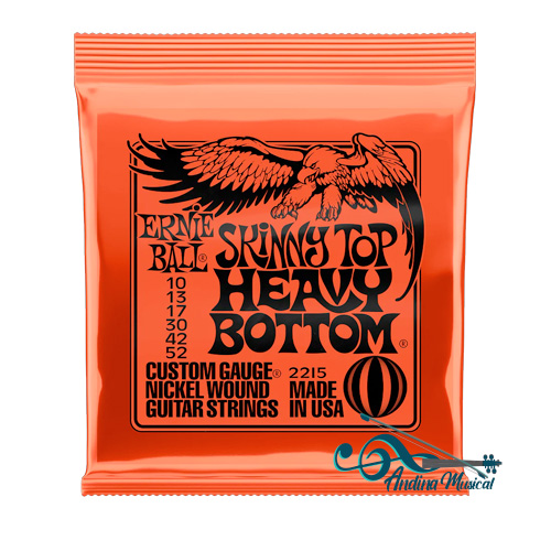 ENCORDADO ERNIE BALL GUITARRA ELECTRICA  2215 STHB SLIN NCKL 10-52
