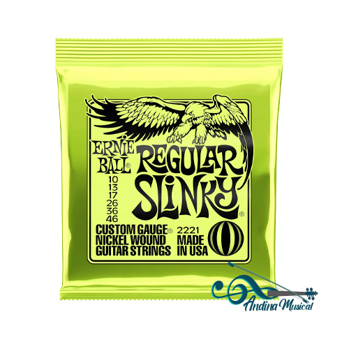 ENCORDADO ERNIE BALL 2221 GUITARRA ELECTRICA 10-46