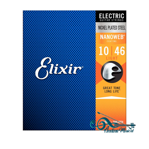 ENCORDADO ELIXIR GUITARRA ELECTRICA 12052 10-46