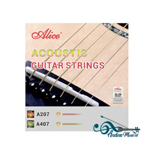 ENCORDADO ALICE DE METAL A207-XL