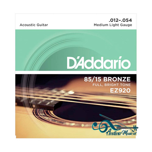 ENCORDADO D-ADDARIO ELECTROACUSTICA EZ920 012-054