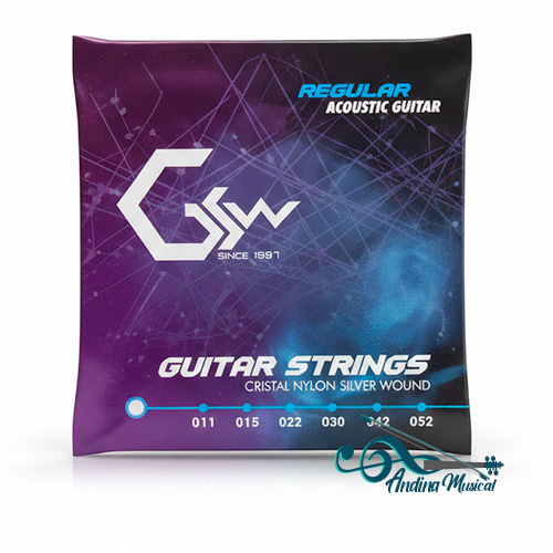 ENCORDADO GSW-GEA 10-47 PARA GUITARRA ELECTROACUSTICA