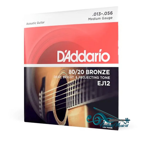 ENCORDADO DADDARIO EJ12 BRONCE 13-56 MED