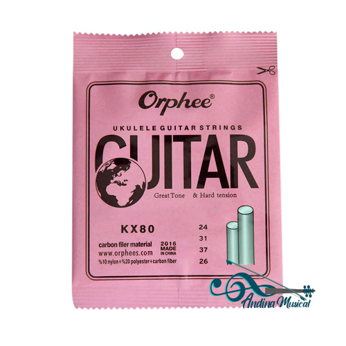 ENCORDADO UKULELE ORPHEE KX80