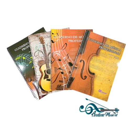 CUADERNO PENTAGRAMADO PROFESIONAL