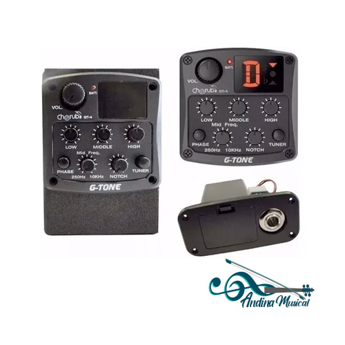 MICROFONO CHERUB CON EQUALIZADOR GT-4