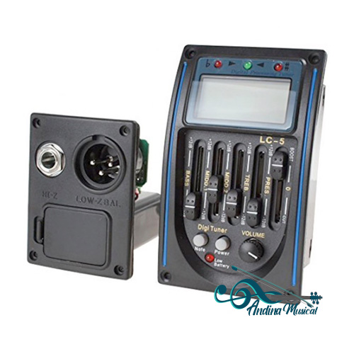 MICROFONO ACTIVO PARA GUITARRA LC-5