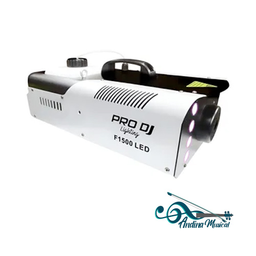MAQUINA DE HUMO PRO DJ LIGHTING FOG 1500 LED DE 1500W