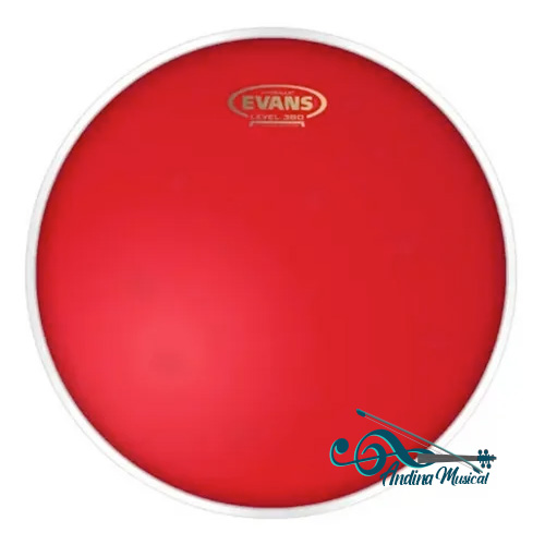 PARCHE EVANS TT10HR ROJO DE 10 PULG.