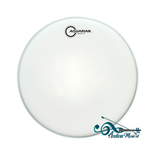 PARCHE AQUARIAN TCFXPD14 CORRUGADO BLANCO 1 CAPA CON FOCUS-X RING POWER DOT DE 14"