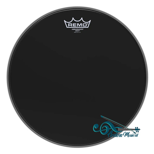 PARCHE REMO AMBASSADOR 13" EBANO