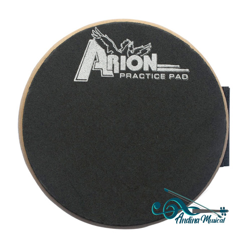 PAD DE PRACTICA ARION 6" (15.2cm) PIERNA CORREA - DURO RD REDONDO ANTIDESLIZANTE