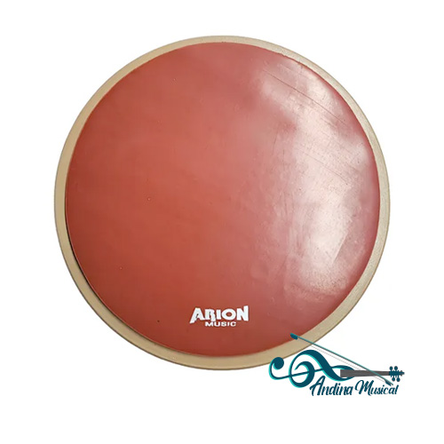 PAD DE PRACTICA ARION 10" (25.4cm) ECONOMICO MESA - 2 CARAS / BG BEIGE RED