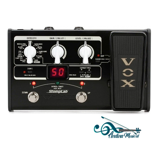 PEDALERA MULTIEFECTOS VOX STOMPLAB 2G SL2G