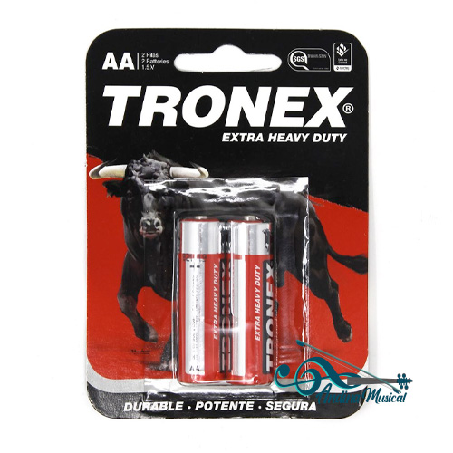 PILA MANGANESO TRONEX EHD AA BLISTER X 2