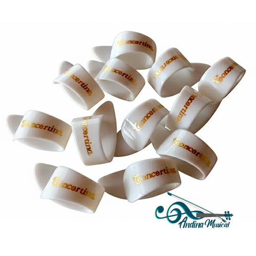 ANILLO (UÑA) CONCERTINA COLOR BLANCO GP9W