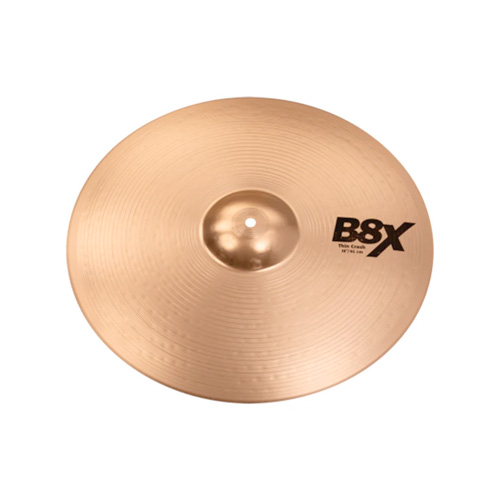 PLATILLO SABIAN B8X THIN CRASH DE 18 PULG.