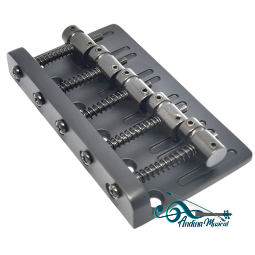 PUENTE BAJO ELECTRICO 5 CUERDAS NEGRO BB503-BK