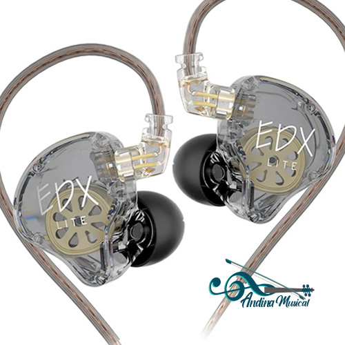 AUDIFONOS KZ EDCX IN EAR GRIS