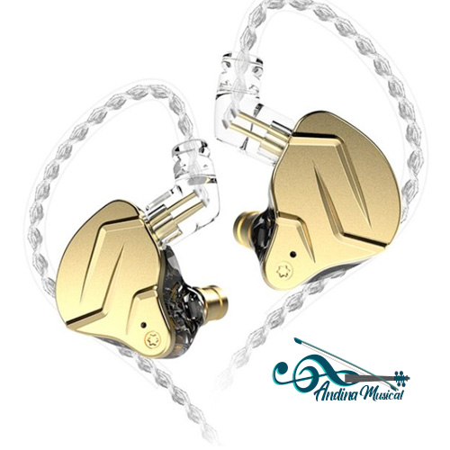 AUDIFONOS KZ ZSN PRO 2 IN EAR DORADO