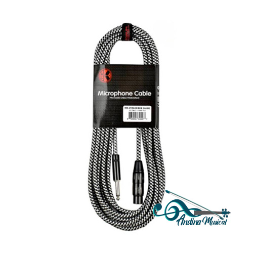 CABLE KIRLIN 6 MTS MICROFONO XLR- PLUG MW-472