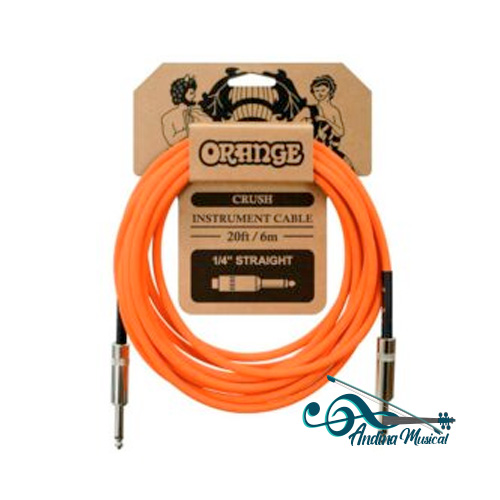 CABLE ORANGE CA035 10FT DE 3 MTS INSTRUMENTO 1 L  1RECTO