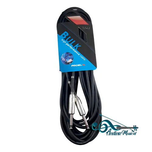 CABLE PROEL BULK100LU10 PLUG A PLUG 10 MTS