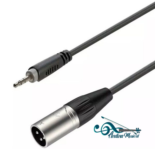 CABLE XLR MACHO A PLUG 3.5 DE 1.5 MTRS SACC425 L1,5