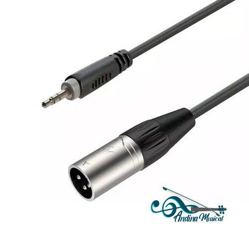 CABLE XLR MACHO A PLUG 3.5 DE 3 MTRS RACC425 L3
